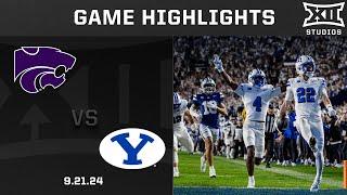 Kansas State vs. BYU Highlights  2024 Big 12 Football