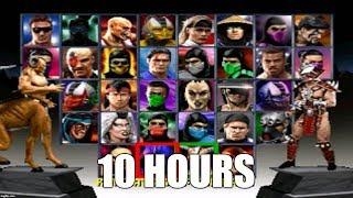 Mortal Kombat Trilogy Playstation - Character Select Theme Extended 10 Hours