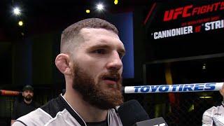 Michal Oleksiejczuk Octagon Interview  UFC Vegas 66