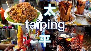 A Tasty Adventure in Taiping Malaysia  Larut Matang Food Court Salted Coffee Aulong Night Market