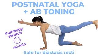 Postnatal Yoga with Postpartum Ab Workout