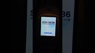 Samsung SGH-X636 - Startup and shutdown 1st variant #oldphones #shorts