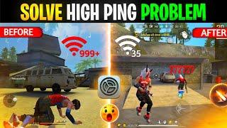 PING ഇനി വരില്ല  HIGH PING SOLUTION IN FREEFIRE  FREEFIRE NETWORK ISSUE FIX #freefireMALAYALAM