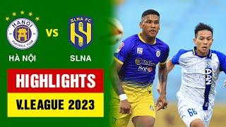 HIGHLIGHTS HÀ NỘI - SLNA  PHẢN CÔNG ĐỈNH CAO SAO HÀ NỘI ĐỐI ĐẦU MBAPPE - NEYMAR IM LẶNG