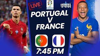 Portugal vs France full Penalty fan cam  Cristiano Ronaldo and Pepe cry Euro 2024