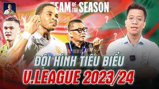 ĐỘI HÌNH TIÊU BIỂU V-LEAGUE 20232024 HÀNG CÔNG THÀNH NAM HÀNG THỦ ĐẤT VÕ