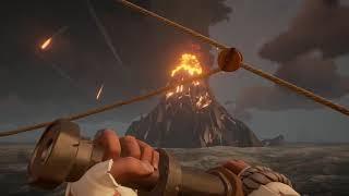 Sea of Thieves First Time Seeing Volcano
