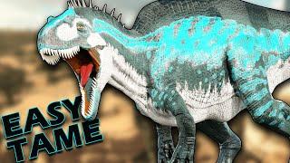 Acrocanthosaurus Taming Guide  Ark Modded Gameplay