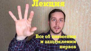 Все что нужно знать о ЗАЩЕМЛЕНИИ нервов. Лекция