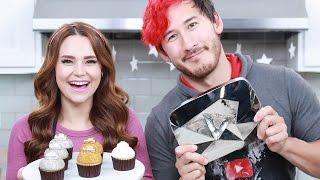 YOUTUBE PLAY BUTTON CUPCAKES ft Markiplier - NERDY NUMMIES