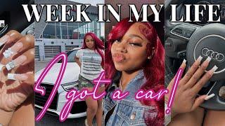 WEEK IN MY LIFE   NEW CAR & new surprise hair + nails & Jess birthday 