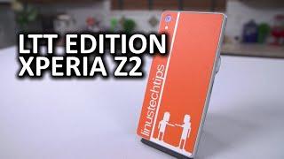 Xperia Z2 Phone from Sony with Custom LTT Skin from dbrand... and a Surprise