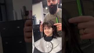 Girls haircut #hair #nouryounes #haircut #hairstyle