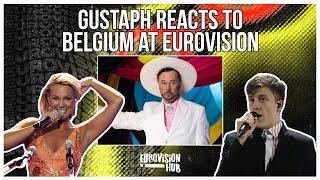 Gustaph reacts to Belgium at Eurovision  Eurovision Hub