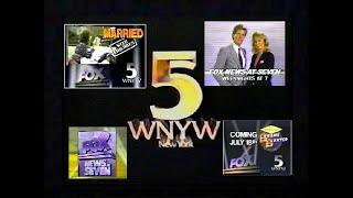 WNYW 5 Fox Summer Shows July 1987