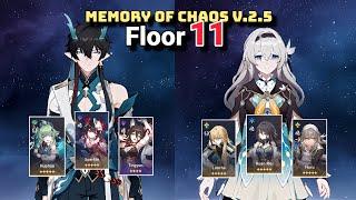 E0 Imbibitor Lunae Hyper Carry & E1 Firefly Super Break Memory Of Chaos Floor 11 3 Stars Honkai