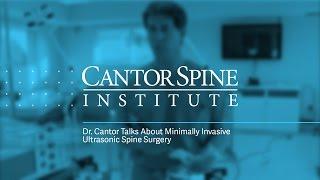 Minimally Invasive Ultrasonic Spine Surgery