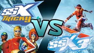 SSX Tricky Vs. SSX 3 Obvious King of the Hill or Dueling Peaks?