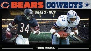 Sweetness & Captain Comeback Put on a Show Bears vs. Cowboys 1979 Week 3