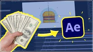 MAKE ANIMATION  SELL AND EARN MONEY with AFTER EFFECTS
