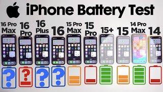 iPhone 16 ULTIMATE Battery Test