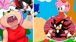 WAIT AMY SHADOW IS NOT FOOD ️ Sonic the Hedgehog Feast