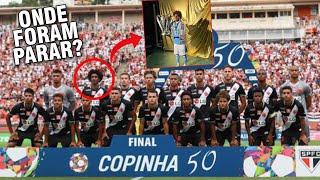 O que aconteceu com o elenco do Vasco vice-campeão da Copinha 2019?