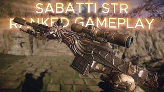 NEW Sniper in Warface  Sabatti STR in Ranked