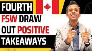 Fourth Express Entry  FSW Draw Out  CRS 525 #expressentryupdate #canadapr #fswdraw #canada #hope