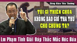 TỘI GÌ THIÊN CHÚA KHÔNG BAO GIỜ THA THỨ CHO CHÚNG TA? Lm Phạm Tĩnh Giải Đáp Thắc Mắc Thiết Thực