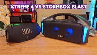 JBL Xtreme 4 VS Tribit Stormbox Blast COMPACT BASS VS POWERFUL BASS