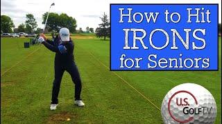 How to Hit Irons for Seniors with the Vertical Line Swing