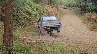 MISTAKES and ACTION  Trackrod rally Yorkshire 2023