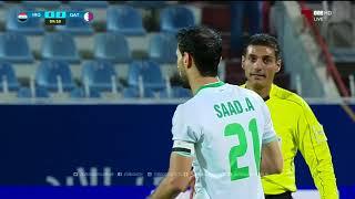 مباراة  العراق 2 - 1 قطر