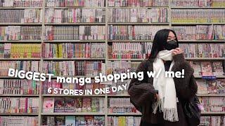 ₍ᐢ. .ᐢ₎ ₊˚⊹ BIGGEST manga shopping  6 stores in 1 day + where to buy english manga in japan