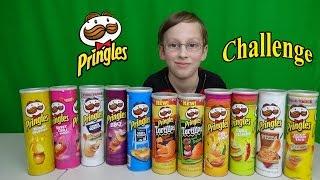 Pringles Challenge Video - 11 Flavors with CollinTV