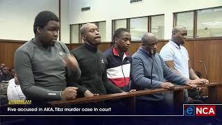 Five accused in AKA Tibz murder case back in court