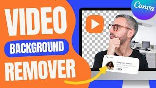 How to Remove Video Background in Canva  1 CLICK NEW FEATURE