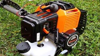 Kako sastaviti Demon trimer  How to assemble Demon grass trimmer