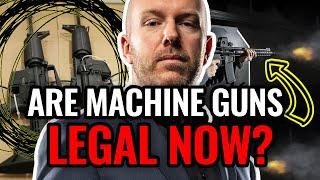 Court DESTROYS Machine Gun Ban Are They Legal Now?  Back on the Menu? FOPA Hughes and 922o