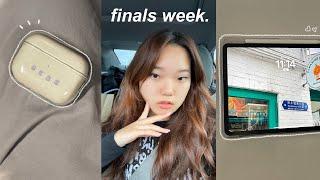 uni diaries ch.03   ipad pro airpods pro unboxing lots of eating finals wk