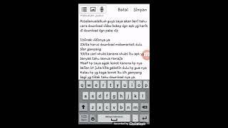 Cara download video bokep di apk dgn mudah dan peraktis...