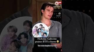 Cant Stop Praising BTS Nicholas Galitzine and Anne Hatheway in an Interview #shorts #bts