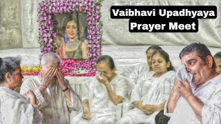 Sarabhai vs Sarabhai Actor Vaibhavi Upadhyaya Prayer Meet Complete Video