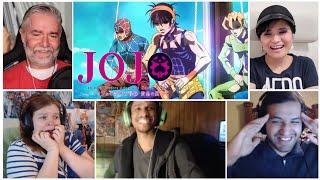 Torture Dance Reactions Mashup JJBA Golden Wind Episode 07