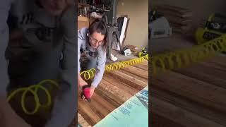 MAKING A DOOR FOR A SLANTED CEILING