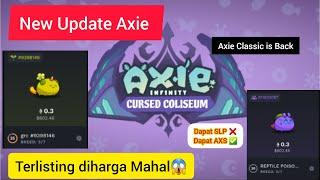 New update Axie Infinity Classic is Camback