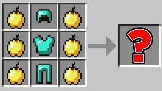 Minecraft But Crafting Recipes Are Randomized