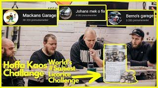 Worlds #Saltiest​ Licorice Challenge Haupt Svenskjävlar @hoffa3525  @MackansGarage