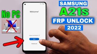 Samsung A21s Frp UnlockBypass Google Account Lock Without PC 2022 Final Solution ANDROID 11